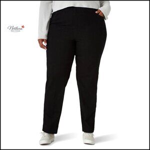 Relaxed Fit Pull-On Jeans with Elastic Waistband